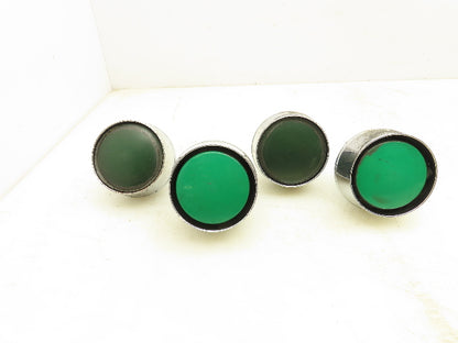 Koino KH-3066EB Push Button Switch 250VAC 6A Green Operate Lot of 4