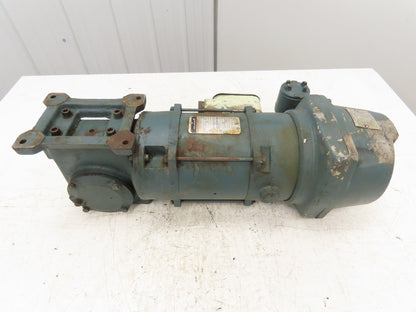 Reliance L56WG16B Master XL 1/2Hp 15:1 Gearmotor 117RPM 230/460V 3PH 56C w/Brake