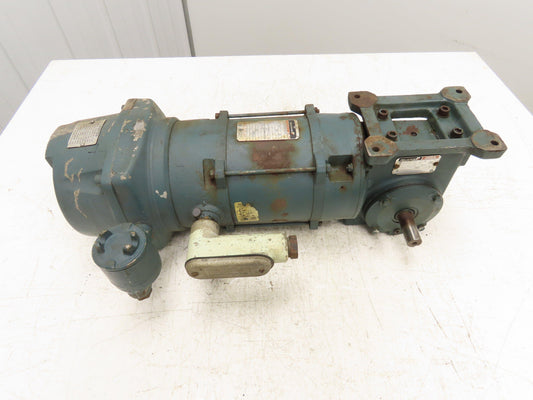 Reliance L56WG16B Master XL 1/2Hp 15:1 Gearmotor 117RPM 230/460V 3PH 56C w/Brake