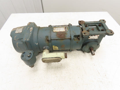 Reliance L56WG16B Master XL 1/2Hp 15:1 Gearmotor 117RPM 230/460V 3PH 56C w/Brake
