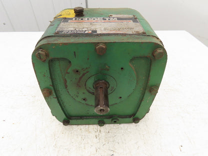 Reliance Dodge TM DR100A Inline Speed Reducer 9.3:1 Gearbox 4.6Hp Input