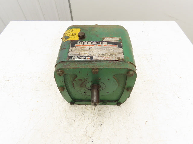 Reliance Dodge TM DR100A Inline Speed Reducer 9.3:1 Gearbox 4.6Hp Input