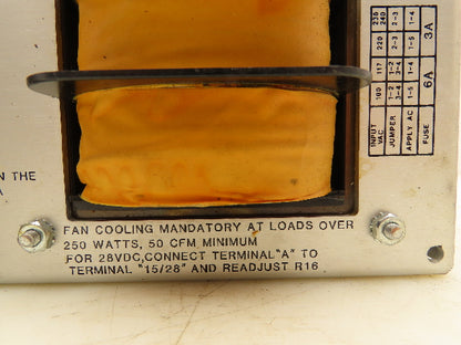 Powervolt BVA-24FS12 Power Supply Output 24/28V 10/12A