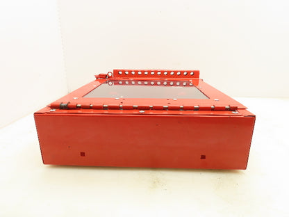 Master Lock S3502 Group Lockout Box Hinged Red Steel Missing Keys To The Locks