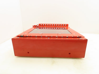 Master Lock S3502 Group Lockout Box Hinged Red Steel Missing Keys To The Locks