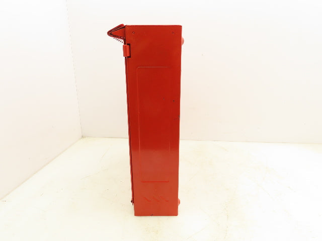 Master Lock S3502 Group Lockout Box Hinged Red Steel Missing Keys To The Locks