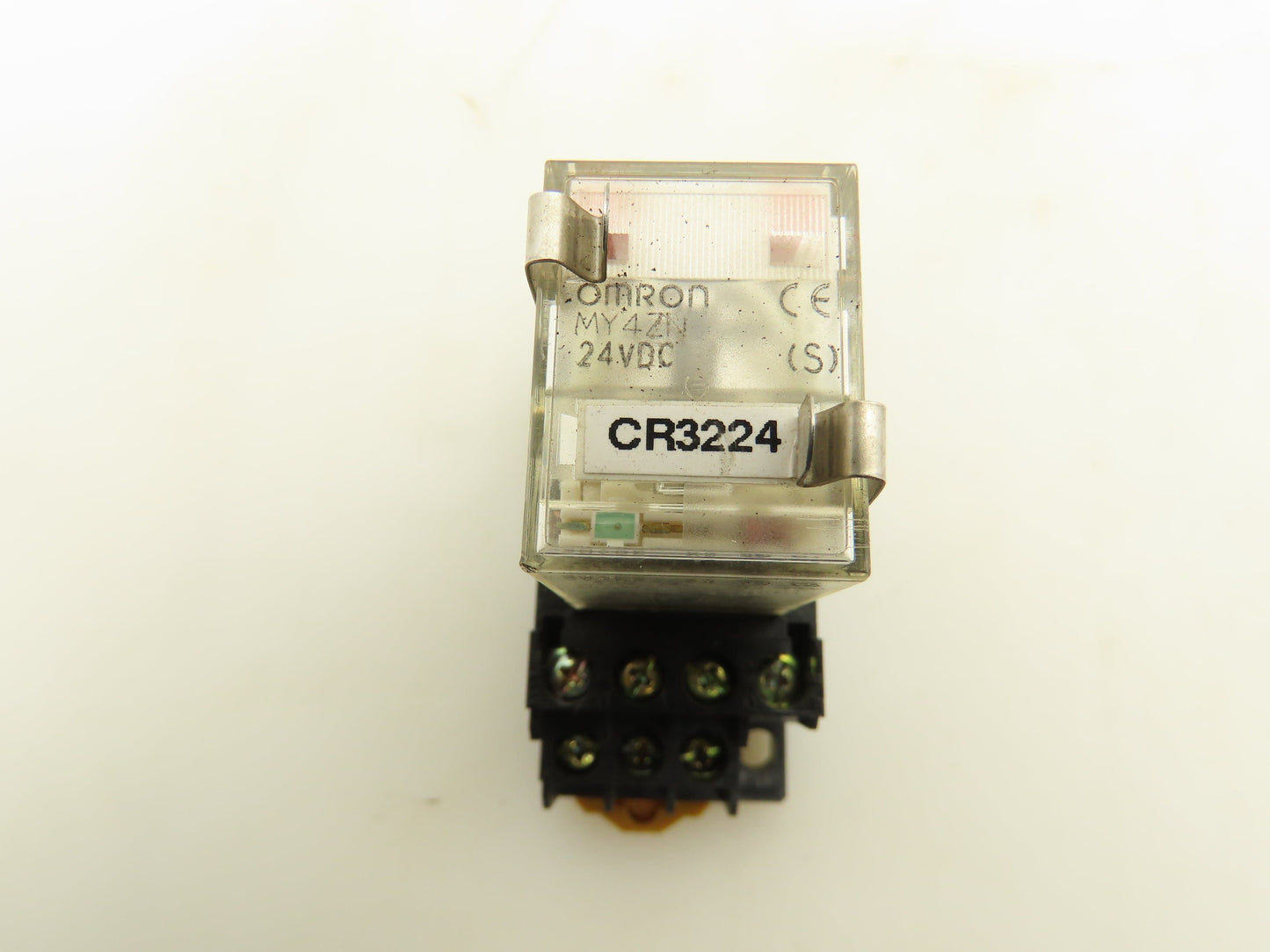 Omron MY4ZN 5A Coil Relay W/Base Socket Lot of 18