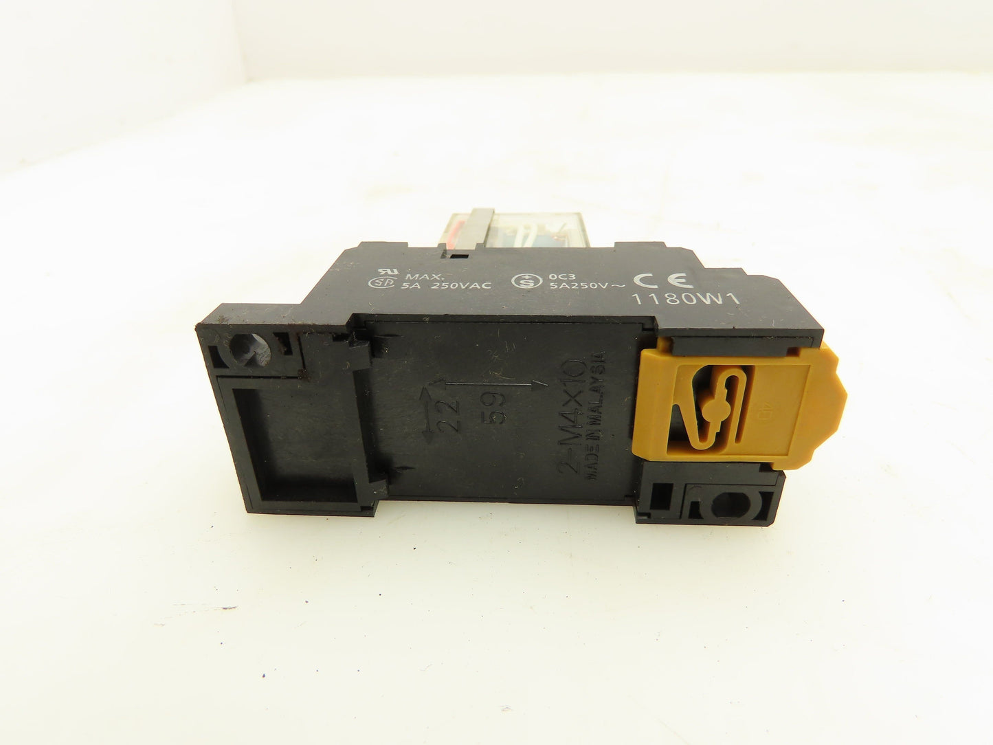 Omron MY4ZN 5A Coil Relay W/Base Socket Lot of 18