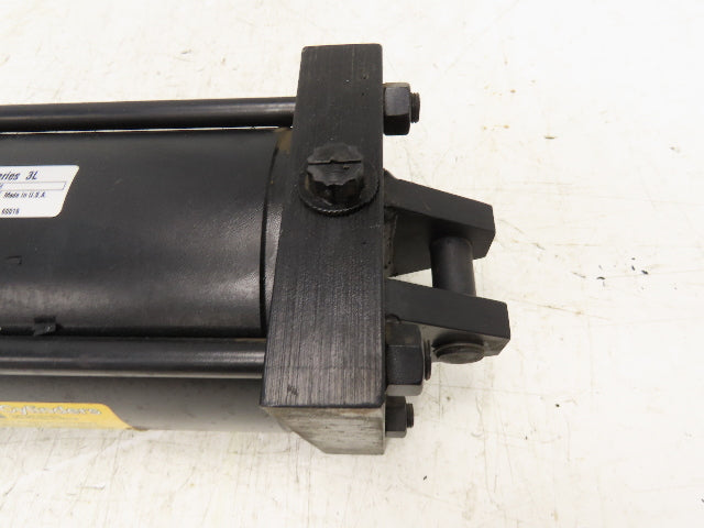 Parker Series L Hydraulic Cylinder 5" Bore 7-1/4" Stroke 600 PSI Clevis Mount
