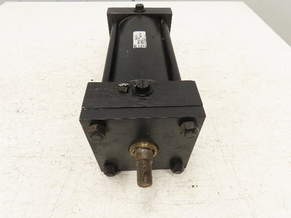 Parker Series L Hydraulic Cylinder 5" Bore 7-1/4" Stroke 600 PSI Clevis Mount