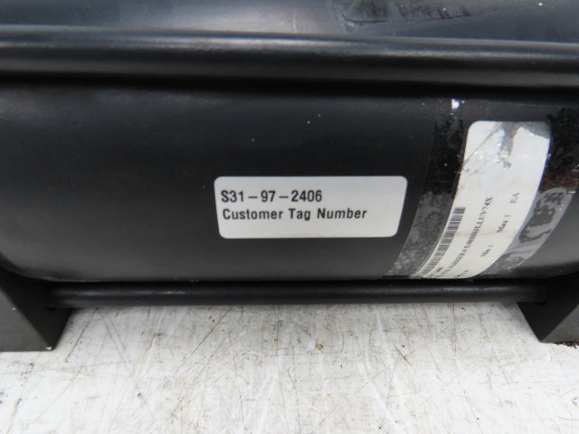 Parker Series L Hydraulic Cylinder 5" Bore 7-1/4" Stroke 600 PSI Clevis Mount