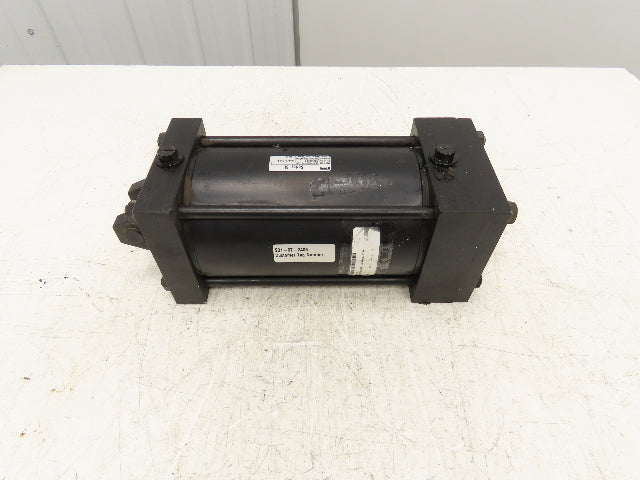 Parker Series L Hydraulic Cylinder 5" Bore 7-1/4" Stroke 600 PSI Clevis Mount