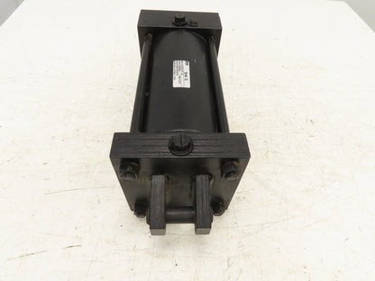 Parker Series L Hydraulic Cylinder 5" Bore 7-1/4" Stroke 600 PSI Clevis Mount