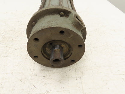 T-J Steel Round Body Tie-Rod Pneumatic Air Cylinder 4" Bore 6-1/2" Stroke