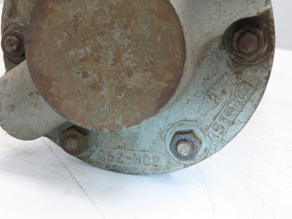 T-J Steel Round Body Tie-Rod Pneumatic Air Cylinder 4" Bore 6-1/2" Stroke