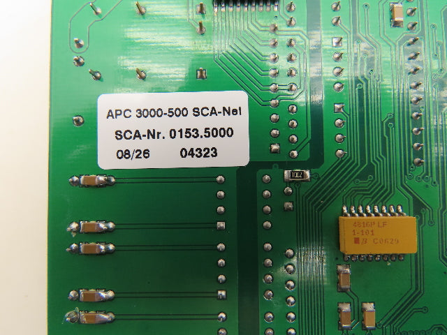 SCA Schucker APC 3000-500 REV.:C PLC Circuit Board