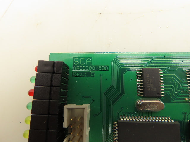 SCA Schucker APC 3000-500 REV.:C PLC Circuit Board