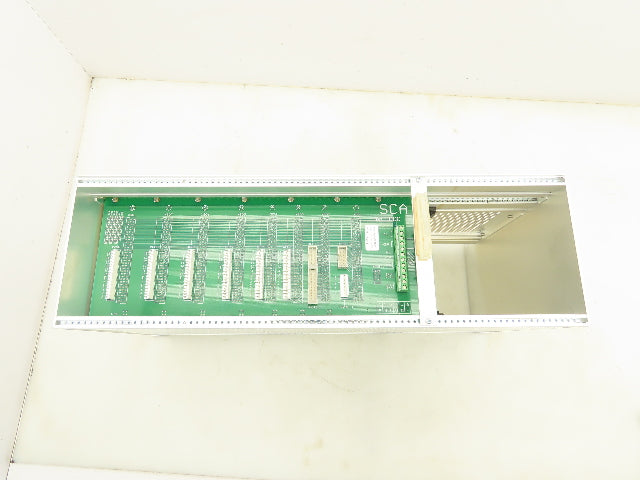 SCA Schucker APC 3000-00 BUS Chassis Rack W/PLC Control Board