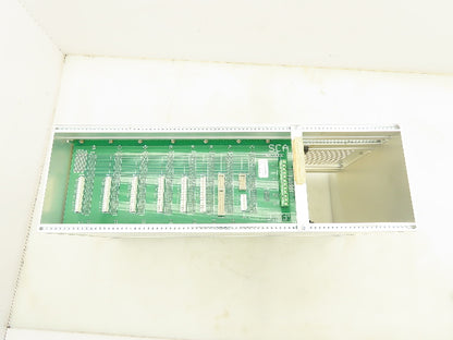 SCA Schucker APC 3000-00 BUS Chassis Rack W/PLC Control Board