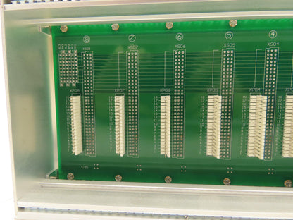 SCA Schucker APC 3000-00 BUS Chassis Rack W/PLC Control Board