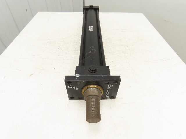 Parker Series 2H Hydraulic Cylinder 4" Bore 24" Stroke 1300 PSI Flange Mount