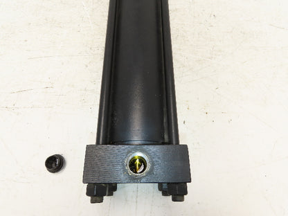 Parker Series 2H Hydraulic Cylinder 4" Bore 24" Stroke 1300 PSI Flange Mount