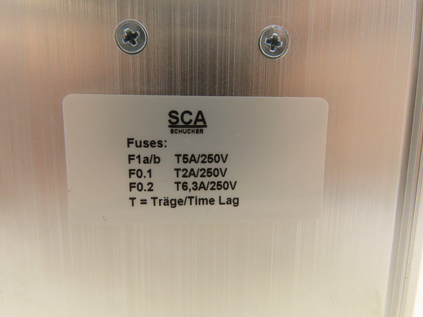 SCA Schucker APC 3000-110 V3 PLC Power Supply 110V Input 6A Output