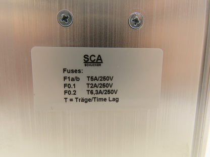 SCA Schucker APC 3000-110 V3 PLC Power Supply 110V Input 6A Output