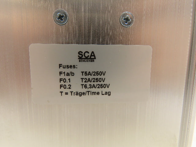 SCA Schucker APC 3000-110 V3 PLC Power Supply 110V Input 6A Output