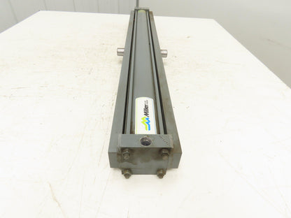 Miller A83B2C Pneumatic Air Cylinder 2.5" Bore 32" Stroke 250 PSI Trunnion Mount