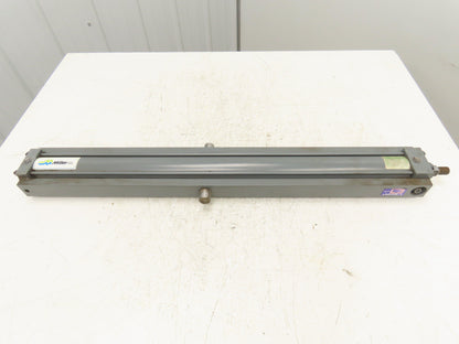 Miller A83B2C Pneumatic Air Cylinder 2.5" Bore 32" Stroke 250 PSI Trunnion Mount