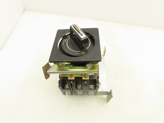 Fuji Electric BU-FHB3030 Circuit Breaker W Disconnect Switch 30A 600VAC 3 Pole