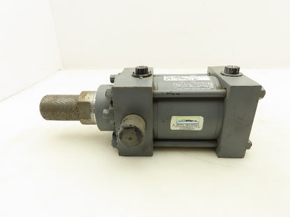 Miller Series AV Pneumatic Air Cylinder 3-1/4" Bore 2" Stroke 250PSI Trunnion Mt
