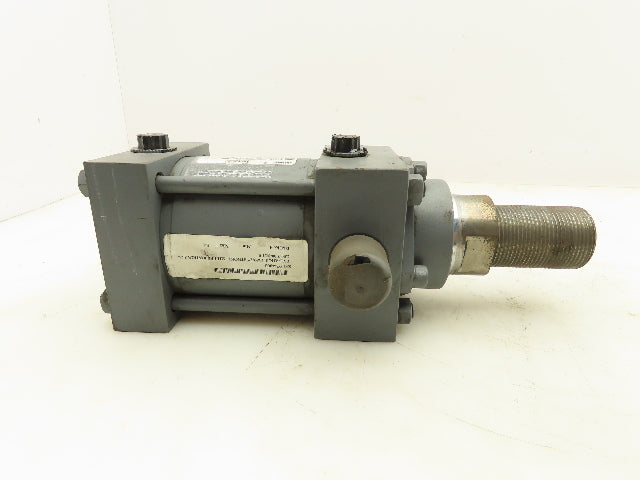Miller Series AV Pneumatic Air Cylinder 3-1/4" Bore 2" Stroke 250PSI Trunnion Mt