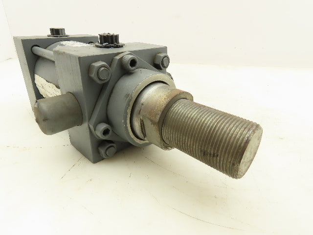 Miller Series AV Pneumatic Air Cylinder 3-1/4" Bore 2" Stroke 250PSI Trunnion Mt