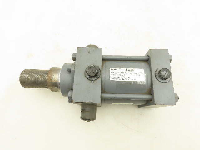 Miller Series AV Pneumatic Air Cylinder 3-1/4" Bore 2" Stroke 250PSI Trunnion Mt
