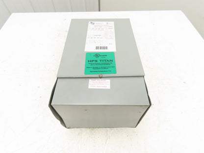 Hammond Power QEU6P Transformer HPS Titan 5KVA 240/480V x 120/240V 1Ph