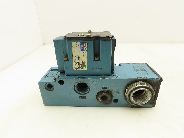 Mac 6213C-511-PM-111DA Pneumatic Solenoid Spool Valve 4/2