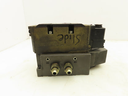 ROSS W6576A3401 Pneumatic Solenoid Spool Valves W/Base 2 Position 120V Coil