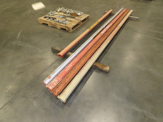 Demag KBK I 250Lb Ceiling Hung Single Girder 9' 10" Bridge Crane 52' 6" Runway