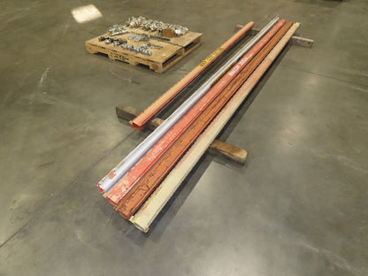 Demag KBK I 250Lb Ceiling Hung Single Girder 9' 10" Bridge Crane 52' 6" Runway