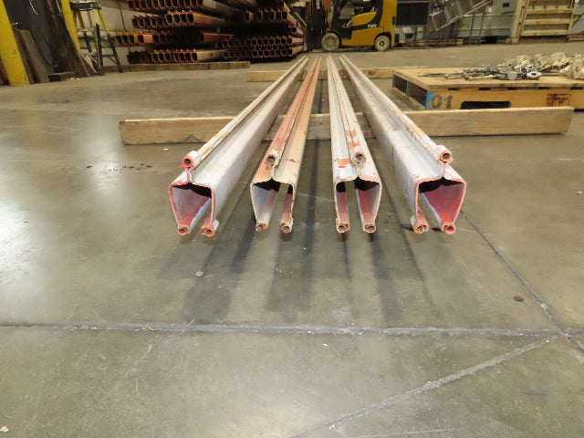Demag KBK I 250Lb Ceiling Hung Suspension Monorail Crane Rail 52' 6" Runway