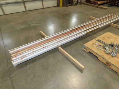 Demag KBK I 250Lb Ceiling Hung Suspension Monorail Crane Rail 52' 6" Runway