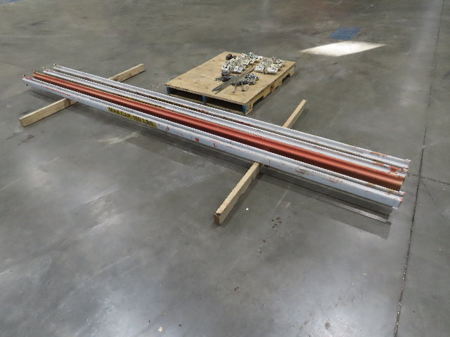 Demag KBK I 250Lb Ceiling Hung Suspension Monorail Crane Rail 52' 6" Runway