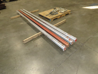 Demag KBK I 250Lb Ceiling Hung Suspension Monorail Crane Rail 52' 6" Runway
