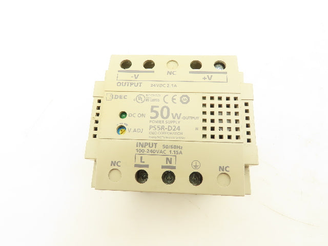 Idec PS5R-D24 Power Supply  50W Output 100/240VAC 1.15A