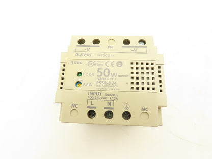 Idec PS5R-D24 Power Supply  50W Output 100/240VAC 1.15A