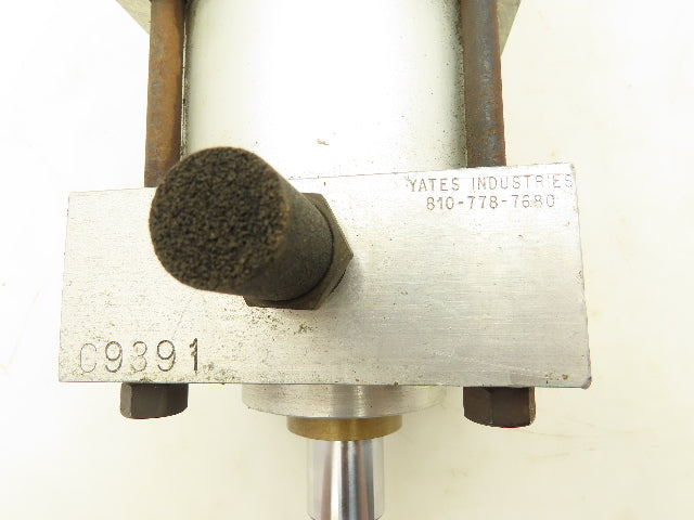 Yates Yates A2-R Multi-Stage Pneumatic Cylinder 4" Bore 1" Stroke