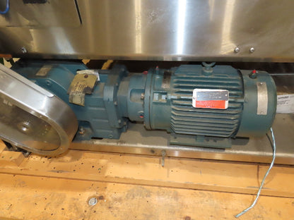 Nercon 8' 6"x 9'  Accumulation Bottle Conveyor Bi-Directional Re-Flow Unloader
