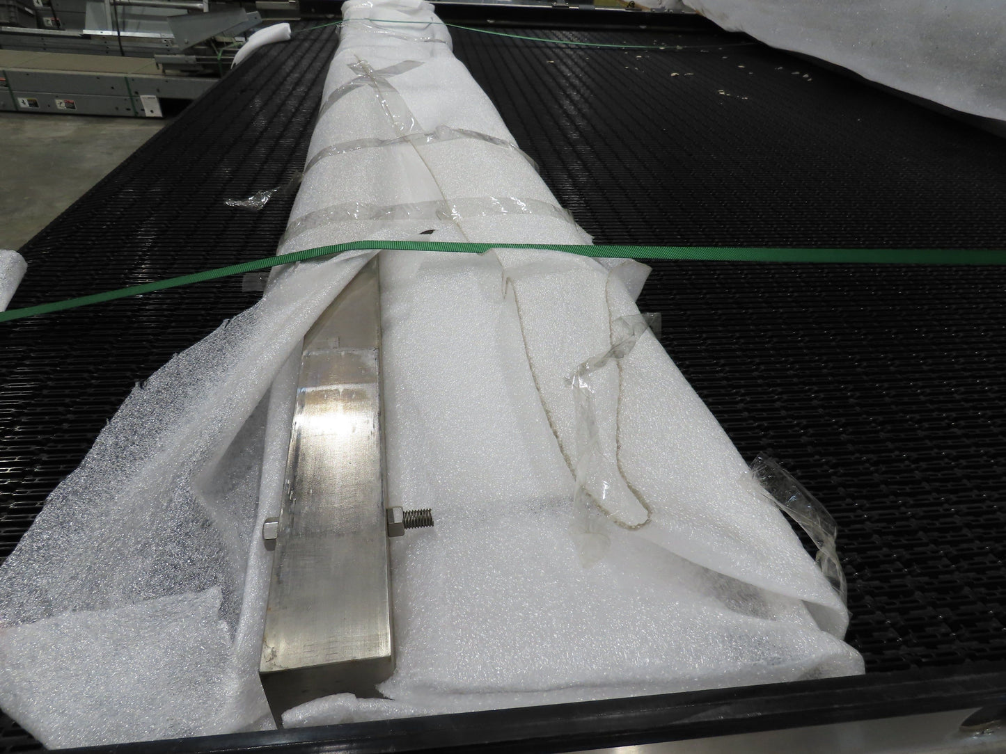 Nercon 8' 6"x 9'  Accumulation Bottle Conveyor Bi-Directional Re-Flow Unloader